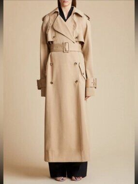 KHAITE RENNIE TRENCH COAT